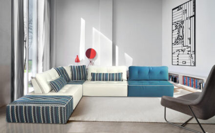 Γωνιακός Καναπές Delia 81126