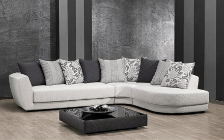 Γωνιακός Καναπές Courtney 81134