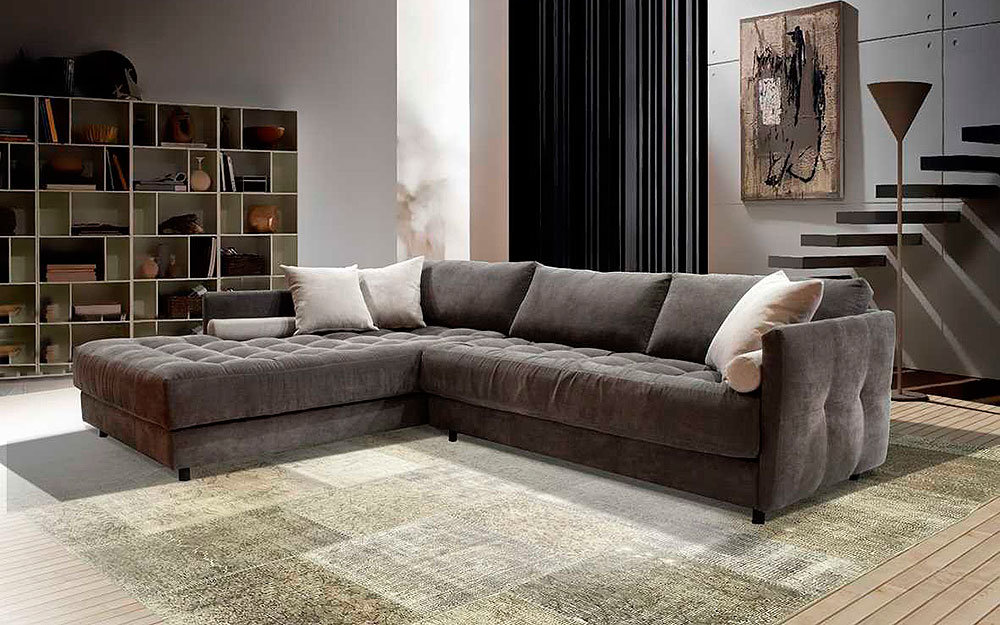 10 280 - Γωνιακός Καναπές Bruce 81131