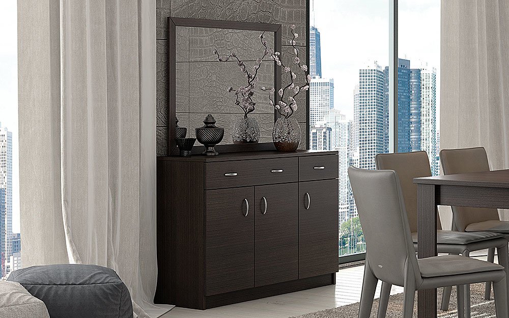 15 081 - Μπουφές με Καθρέφτη Wendy 84011