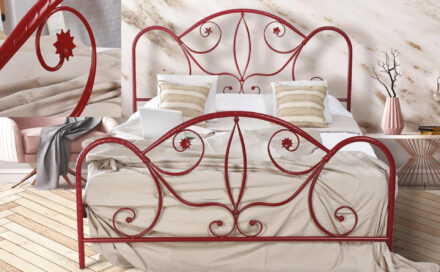 Μεταλλικό Κρεβάτι Amanda 82185-51