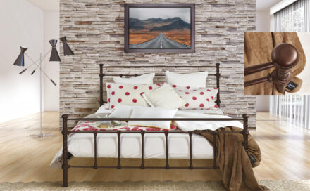 Μεταλλικό Κρεβάτι Samson 82178-77