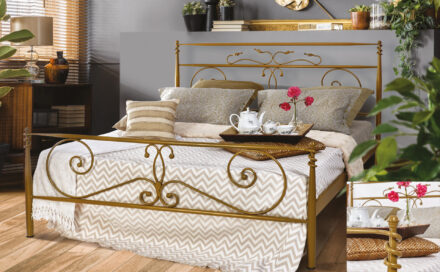 Μεταλλικό Κρεβάτι Tristan 82167-72