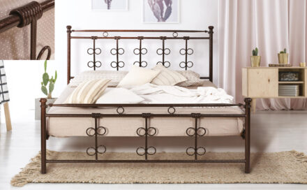 Μεταλλικό Κρεβάτι Jenna 82166-65