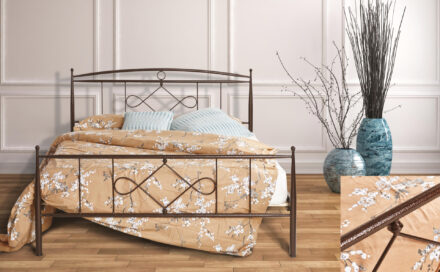 Μεταλλικό Κρεβάτι Teya 82142-22Β