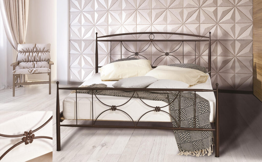 21326 1 1024x633 - Μεταλλικό Κρεβάτι Willow 82135-26Β