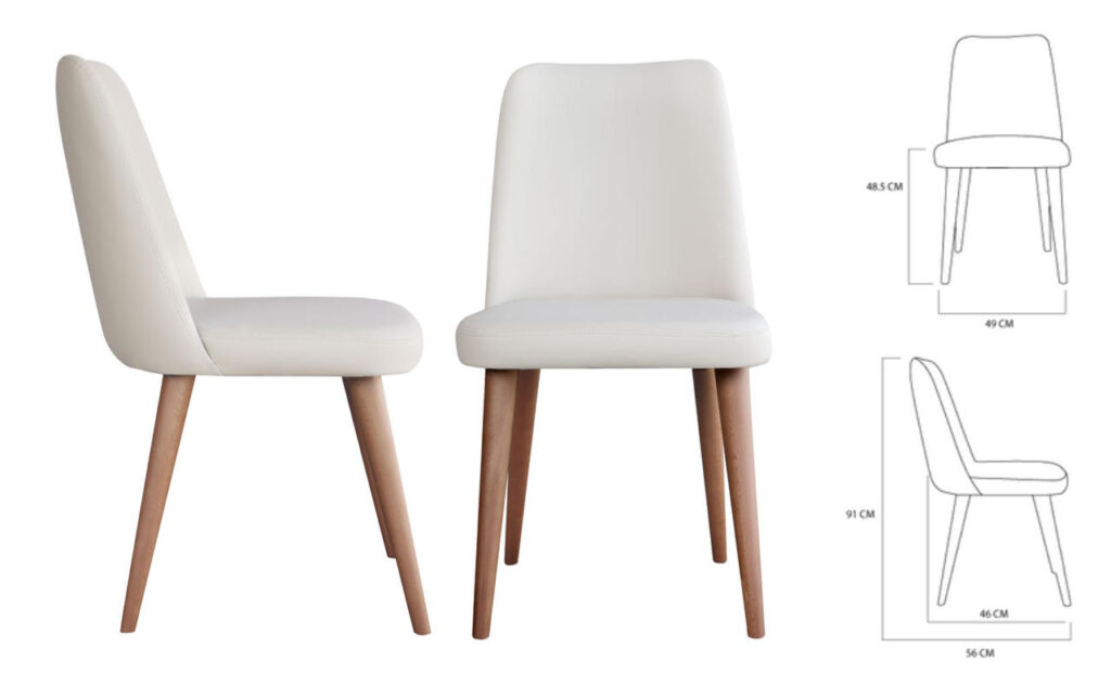 23202 6 2 1024x633 - Καρέκλα Dolores 84029