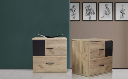 Κομοδίνο Troy 82231