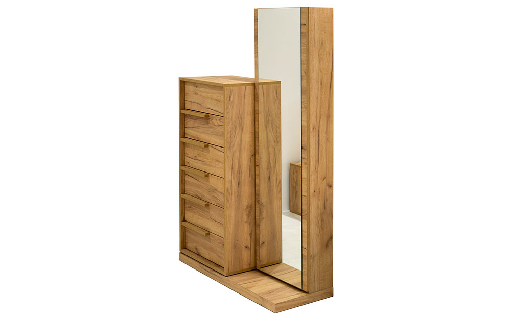 24 130 2 - Συρταριέρα με Καθρέφτη Δαπέδου Zoe 82234