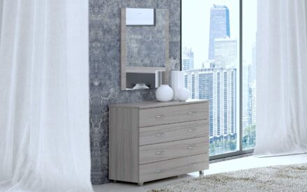 Συρταριέρα με Καθρέφτη Mia 82247