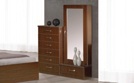 Συρταριέρα με Καθρέφτη Δαπέδου Leroy 82244