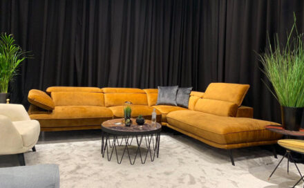 Γωνιακός Καναπές Emery big 81156