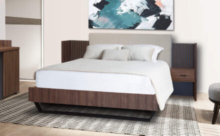 Κρεβατοκάμαρα με Ενσωματωμένα Κομοδίνα Vegas 82291