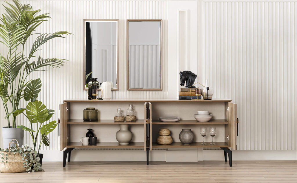 15103 2 1024x633 - Μπουφές με καθρέφτες Line 84114