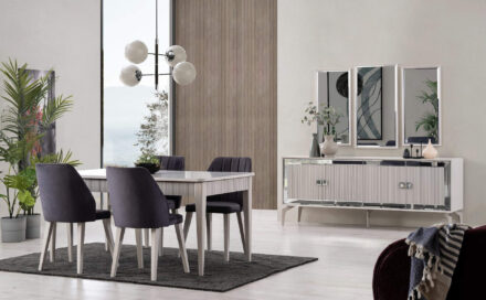 15104 4 1 440x272 - Μπουφές με καθρέφτες Line Off White 84115