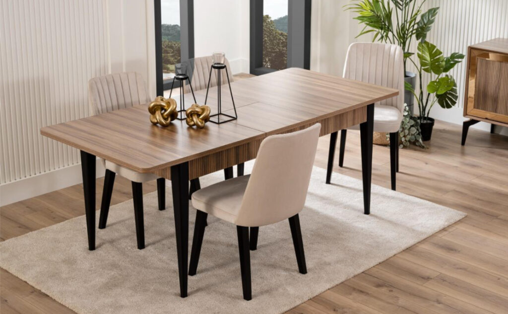 18178 2 1024x633 - Τραπεζαρία Line Straight με Επέκταση 84118