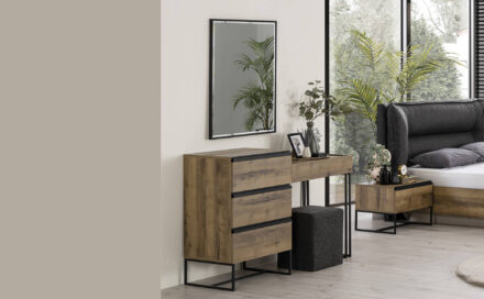 24208 3 440x272 - Συρταριέρα Τουαλέτα με Καθρέφτη Karo 82313