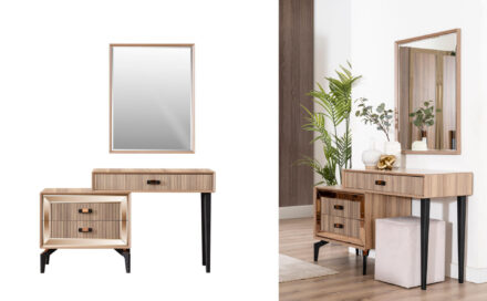 24210 2 440x272 - Συρταριέρα Τουαλέτα με Καθρέφτη Line 82314