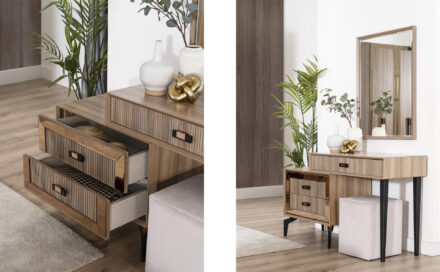 24210 4 440x272 - Συρταριέρα Τουαλέτα με Καθρέφτη Line 82314