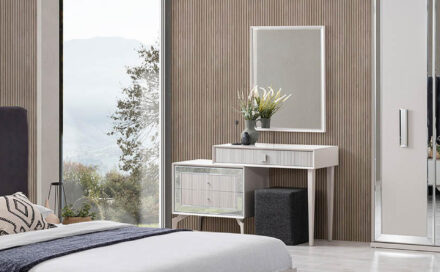 24217 1 440x272 - Συρταριέρα Τουαλέτα με Καθρέφτη Line Off white 82317