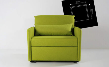 11829 4 440x272 - Πολυθρόνα Κρεβάτι Eden 81202