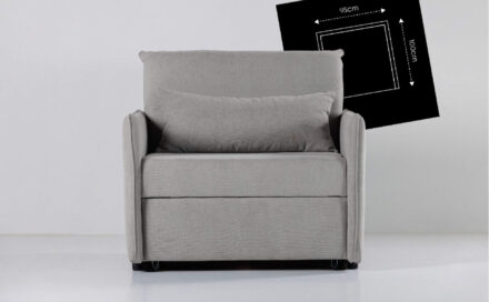 11829 5 440x272 - Πολυθρόνα Κρεβάτι Eden 81202