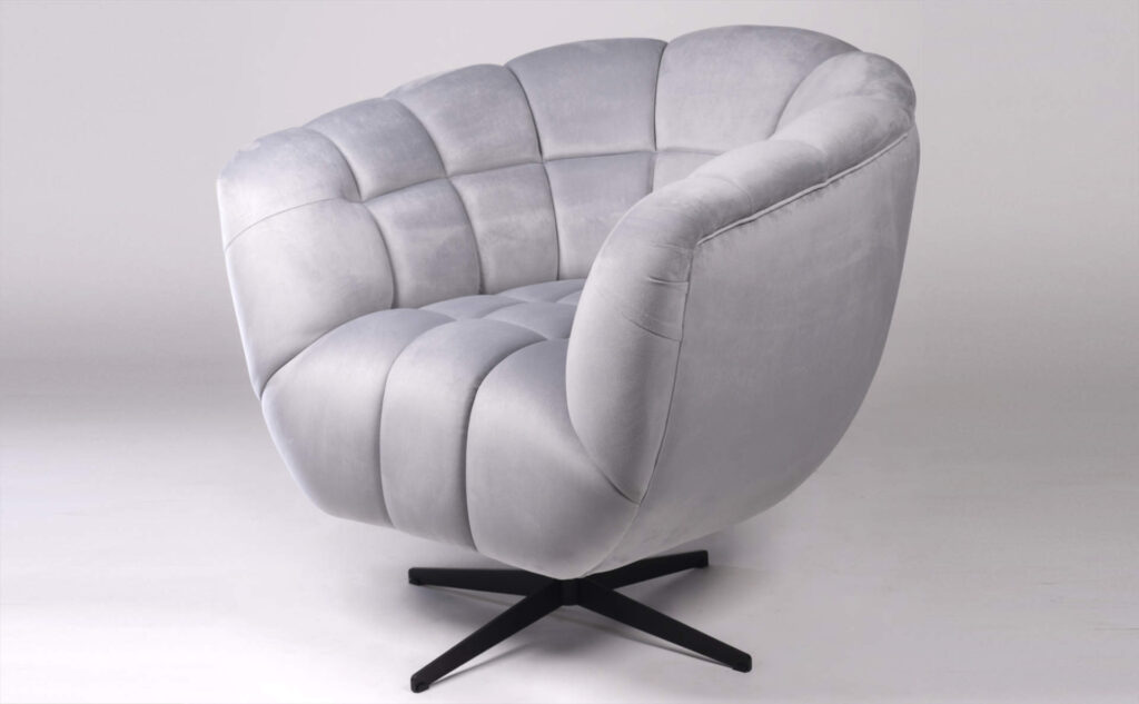 11830 5 1024x633 - Πολυθρόνα Περιστρεφόμενη Daisy 81216