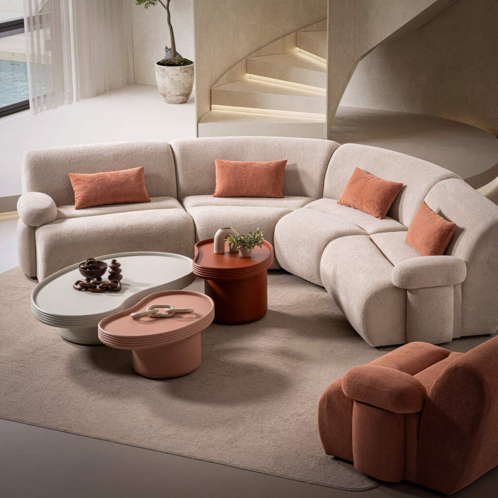 14296 4 1024x1024 - Σετ Τραπεζάκια Σαλονιού Kidney 81221