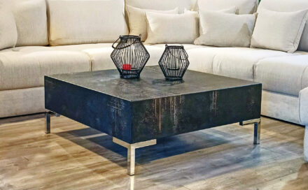 Luxury Τραπεζάκι Σαλονιού Marmoreal 81224